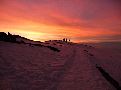 Kili summit sunrise