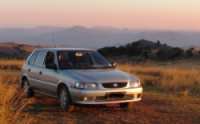 Our safari car - you don't need a 4x4