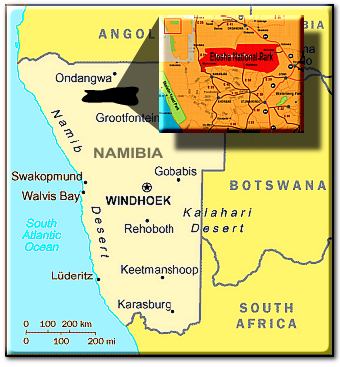 etosha map