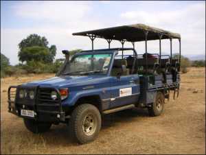 Chachacha safari vehicle