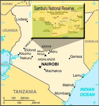 samburu map