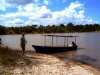 African Queen boat in Selous