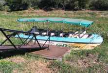 Hluhluwe-Imfolozi boat for river cruises