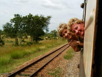 Train journey to Selous