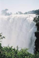 Victoria Falls viewed from the Zambian side