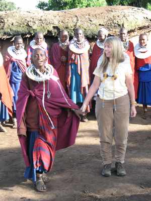 Village visit in Tanzania