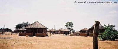 Botswana village