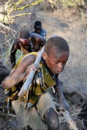 Hunting with Bushmen