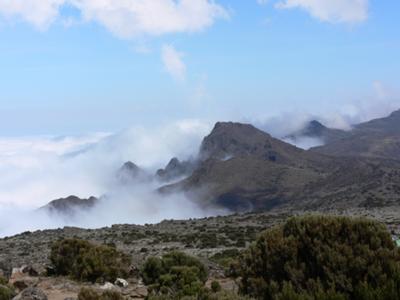 Kili clouds