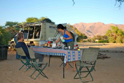 Breakfast at Brandberg (White Lady)